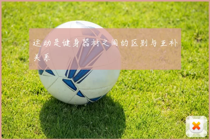 运动是健身器材之间的区别与互补关系