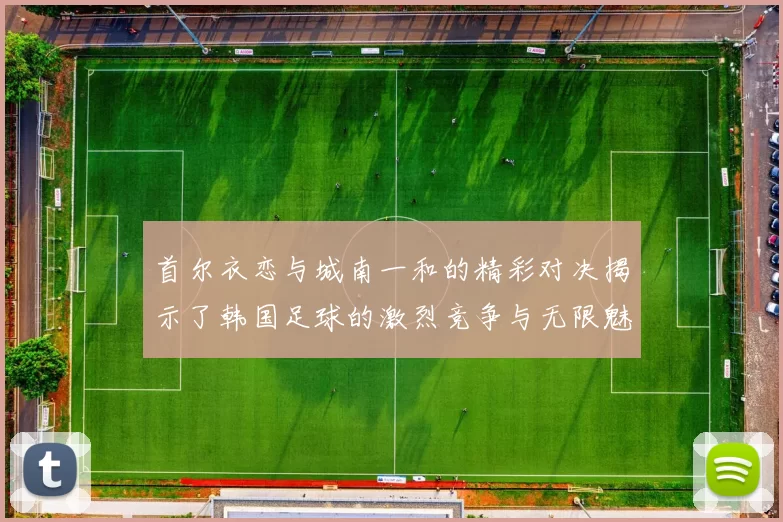 首尔衣恋与城南一和的精彩对决揭示了韩国足球的激烈竞争与无限魅力